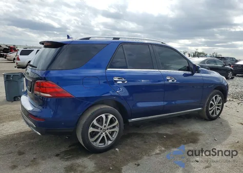 2017 Mercedes-Benz Gle 350 из США, поврежденный, VIN 4JGDA5JB3HA948986